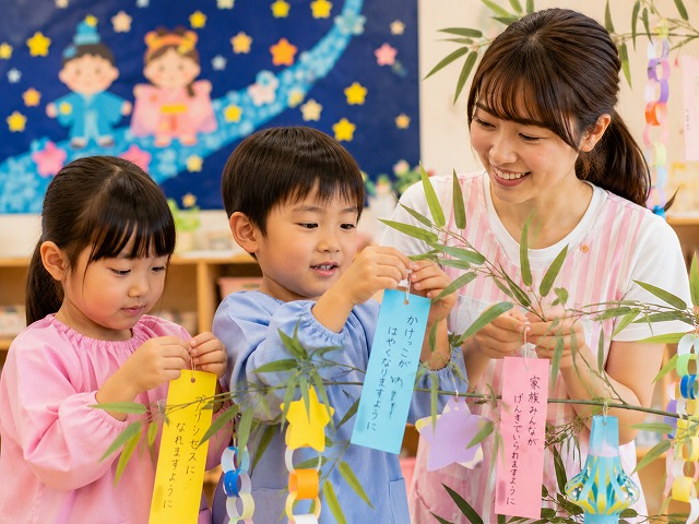 短冊に願いを乗せて…七夕を楽しもう♪